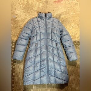 Calvin Klein Light Blue Puffer Jacket